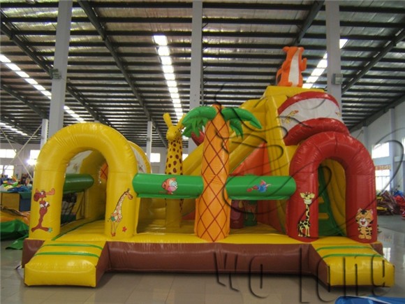 Inflatable Squirrel Slide